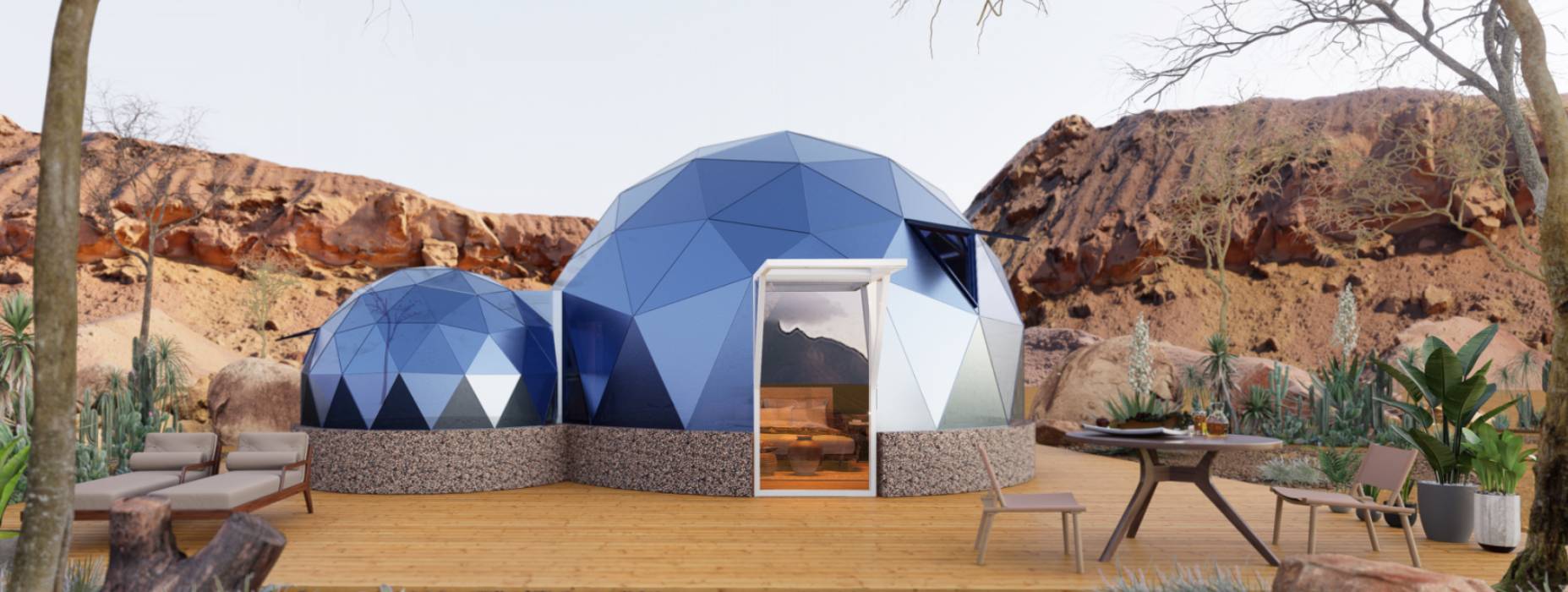 西藏球形智能光伏玻璃星空房